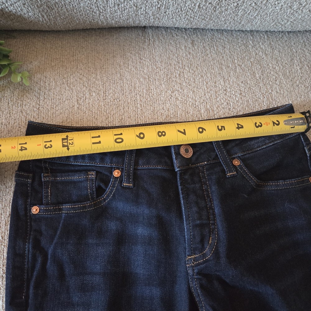 Silver Jeans Co Suki Slim Boot Jeans W27 L31 Dark Wash Mid Rise - Picture 10 of 12